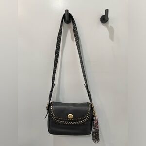 Coach 1941 x Tabitha Simmons Suspender Pouch Bag - Black
